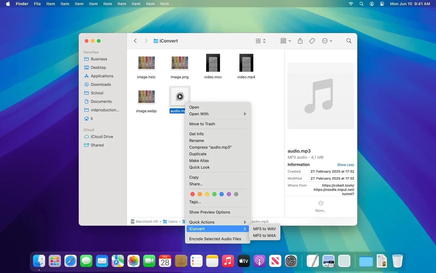 iConvert Screenshot