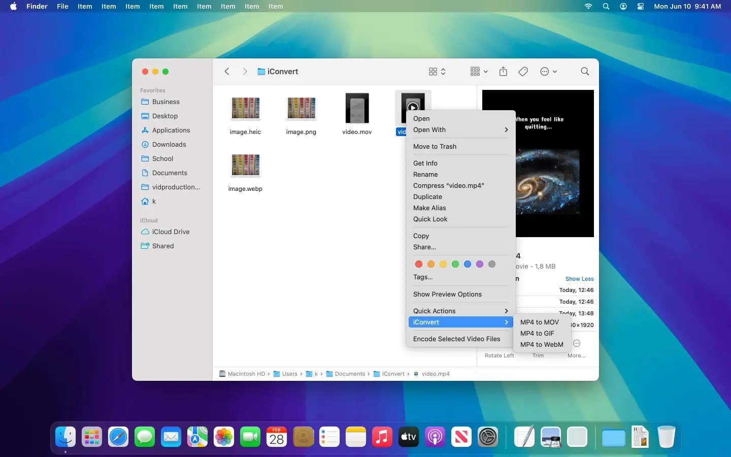 iConvert Screenshot