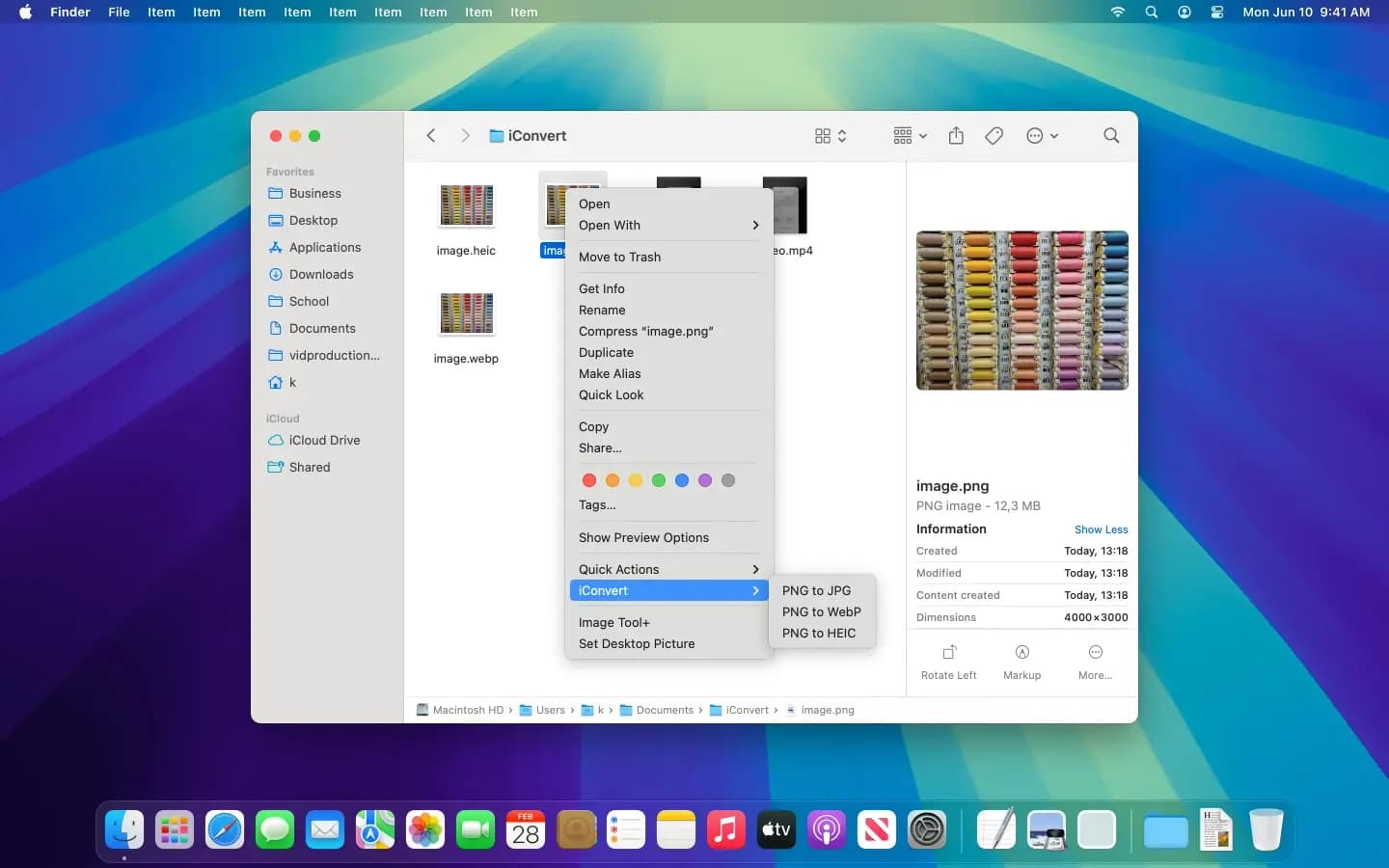iConvert Screenshot