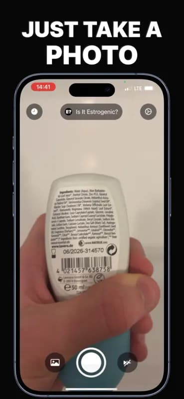 Is It Estrogenic? Screenshot